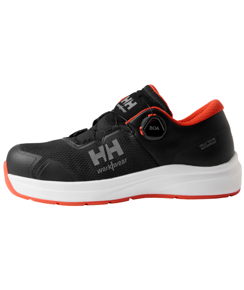 Helly Hansen 78447 Oslo 2 låga BOA S7S skyddsskor – Black/Orange (992)