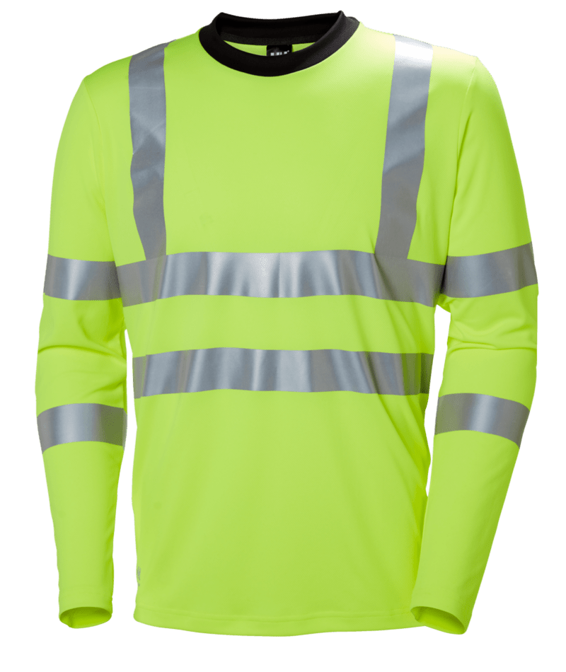 Helly Hansen 79093 Addvis varsel långärmad T-shirt – Yellow (360)
