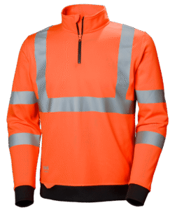 Helly Hansen 79096 Addvis varsel halvzip Sweatshirt – Orange (260)