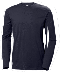 Helly Hansen 79159 Dam Classic långärmad T-shirt – Navy (590)