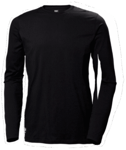 Helly Hansen 79159 Dam Classic långärmad T-shirt – Black (990)