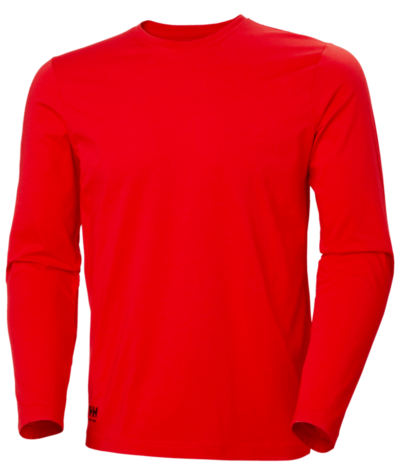 Helly Hansen 79169 Classic långärmad t-shirt – Alert Red (220)