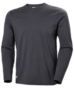 Helly Hansen 79169 Classic långärmad t-shirt – Dark Grey (970)