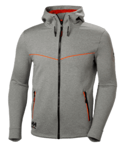 Helly Hansen 79197 Chelsea Evolution huvtröja med dragkedja – Grey Melange (930)