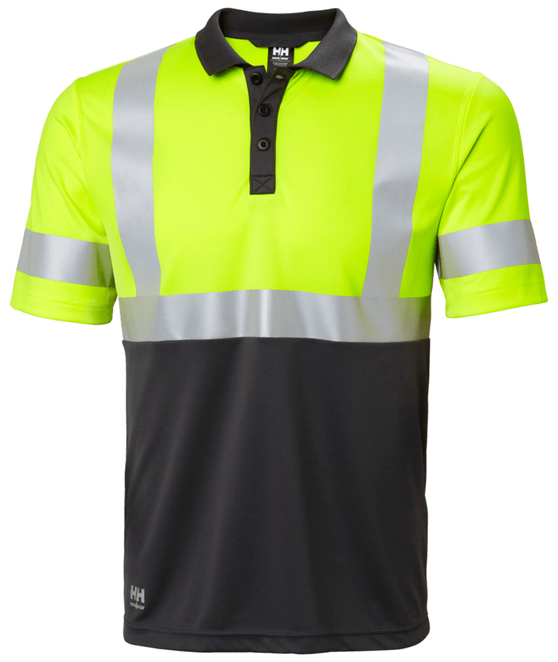 Helly Hansen 79253 Addvis Polo Cl 1 – Yellow/Ebony (369)