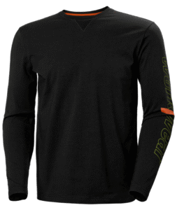 Helly Hansen 79262 Logo Longsleeve – Black (991)