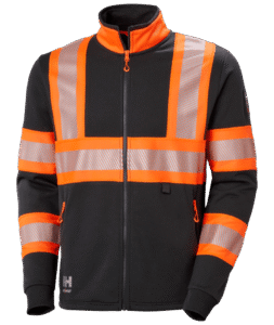 Helly Hansen 79274 ICU varsel helzip sweatshirt – Orange/Ebony (269)