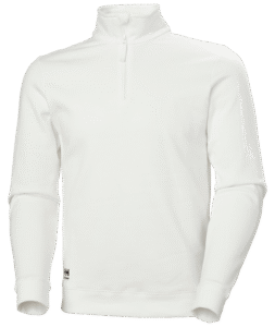 Helly Hansen 79325 Classic halvzip Sweatshirt – White (900)
