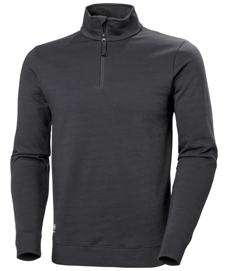 Helly Hansen 79325 Classic halvzip Sweatshirt – Dark Grey (970)