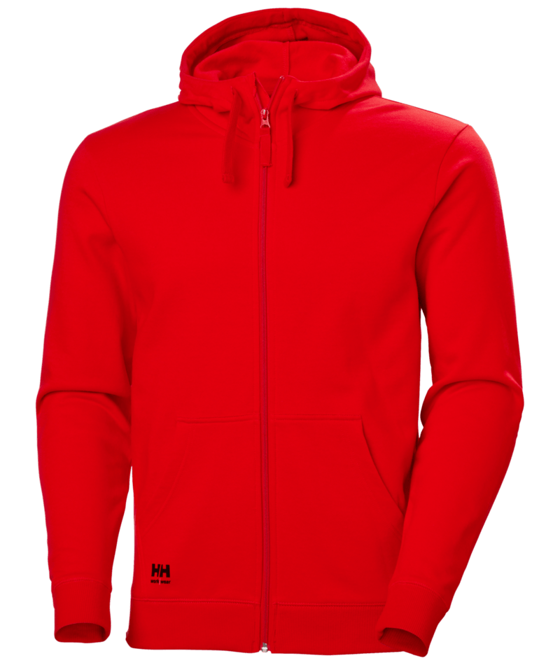 Helly Hansen 79328 Classic helzip hoodie – Alert Red (220)