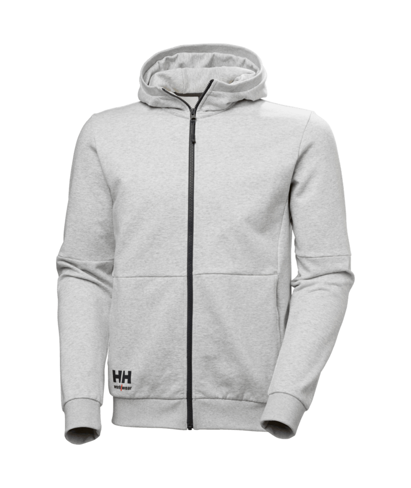 Helly Hansen 79345 Evo huvtröja med dragkedja – Grey Melange (932)
