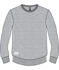 Helly Hansen 79393 Dam Classic 2.0 tröja – Grey Melange (930)