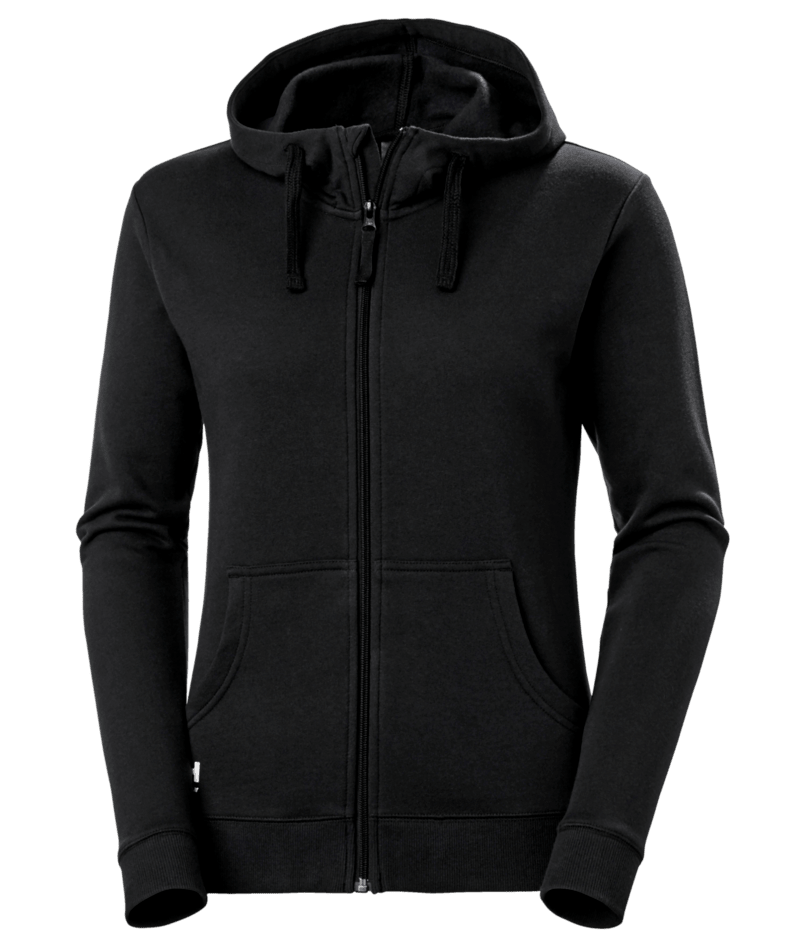 Helly Hansen 79396 Dam Classic 2.0-huvtröja med dragkedja – Black (990)