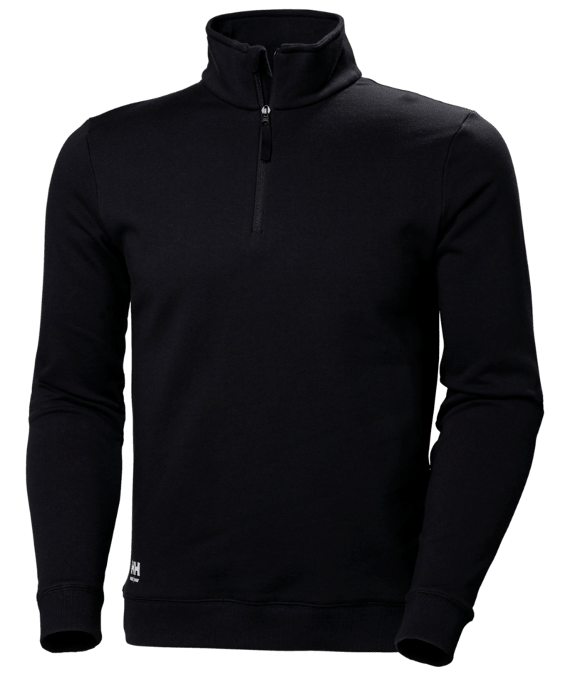Helly Hansen 79401 Classic 2.0 halv-zip sweatshirt – Black (990)