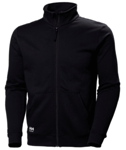 Helly Hansen 79402 Classic 2.0 sweatshirt med dragkedja – Black (990)
