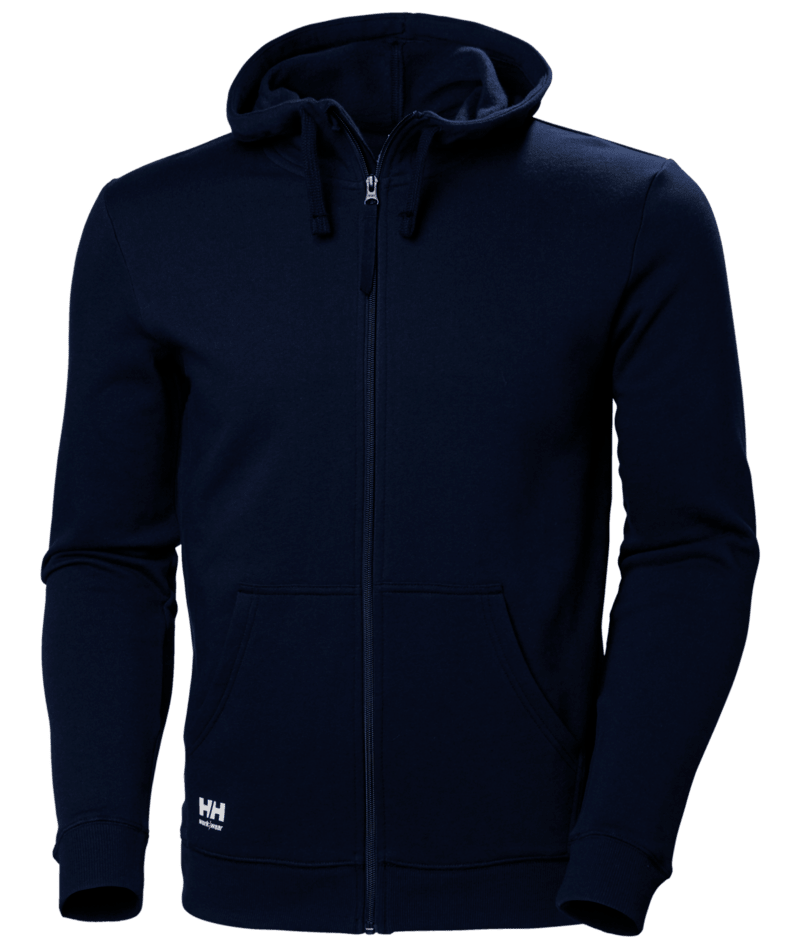Helly Hansen 79404 Classic 2.0 huvtröja med dragkedja – Navy (590)