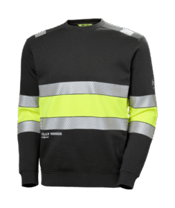 Helly Hansen 79422 Provis Sweatshirt Cl 1 – Yellow/Ebony (369)