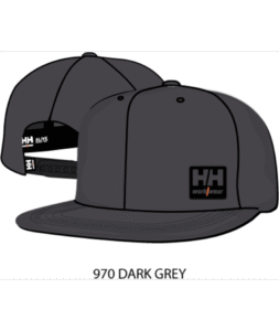 Helly Hansen 79806 Classic keps Flat Brim – Dark Grey (970)