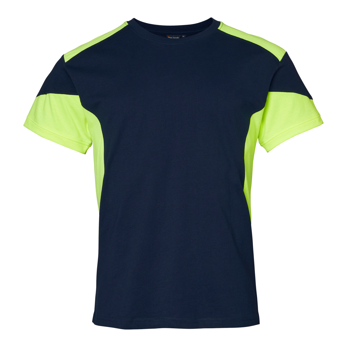 Top Swede T-shirt 210 Marinblå/Varselgul (960)