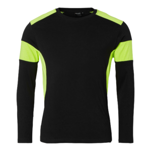 Top Swede T-shirt 212 Svart/Varselgul (914)