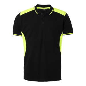 Top Swede Piké 213 Svart/Varselgul (914)