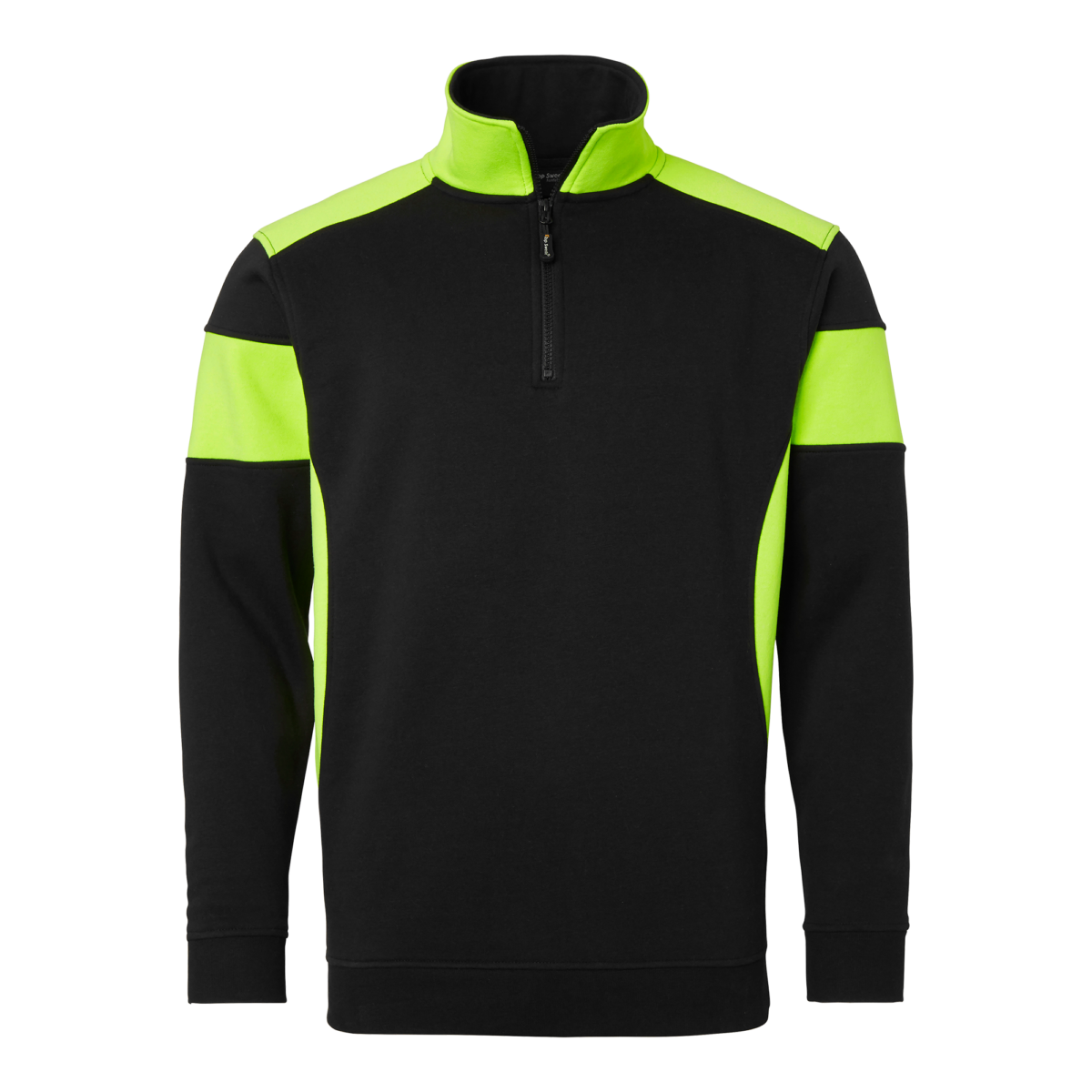 Top Swede Sweatshirt 222 Svart/Varselgul (914)