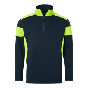 Top Swede Sweatshirt 222 Marinblå/Varselgul (960)