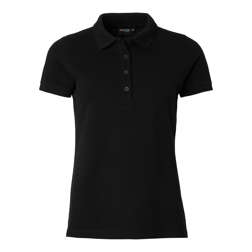 Top Swede Piké 187 dam Svart (001)