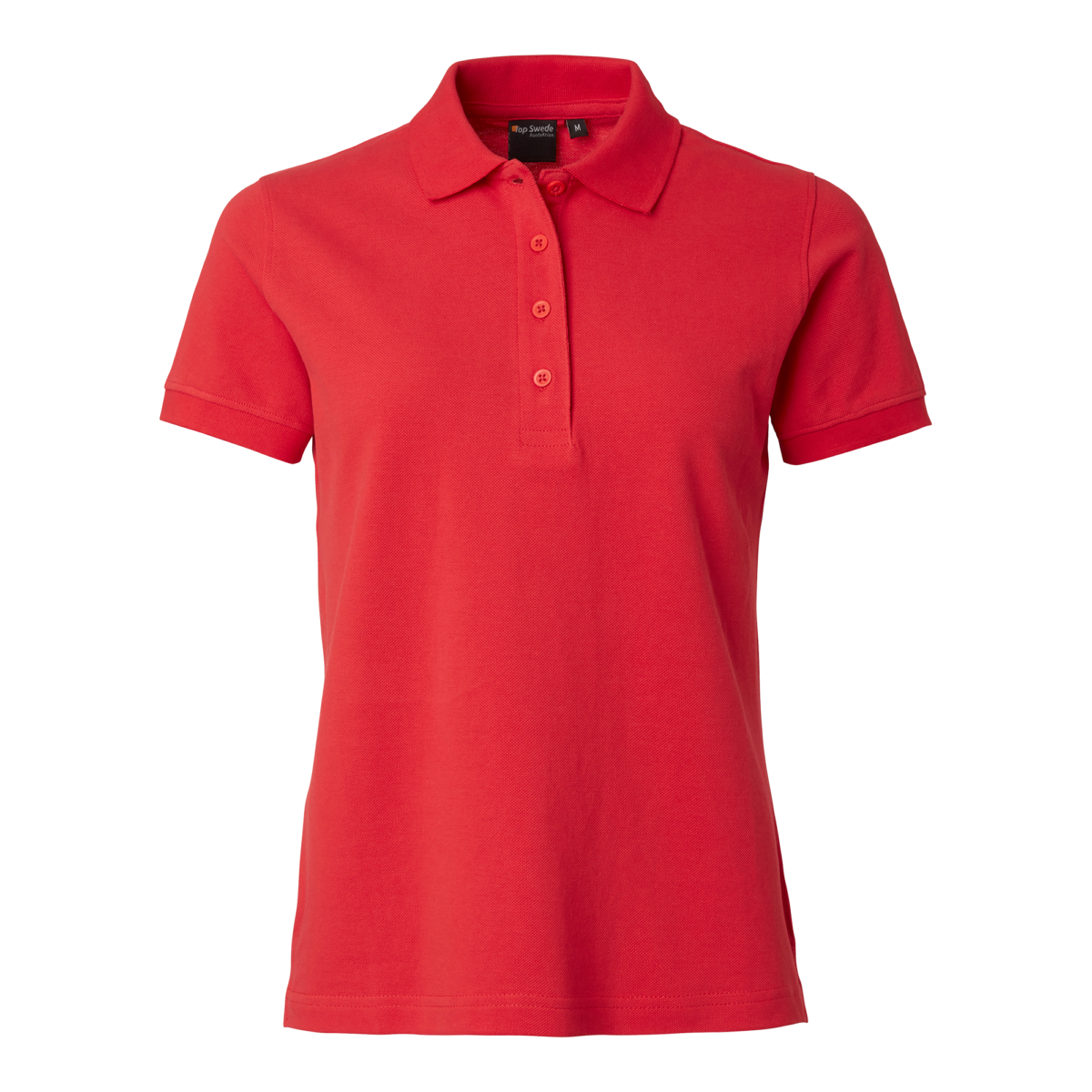 Top Swede Piké 187 dam Röd (607)