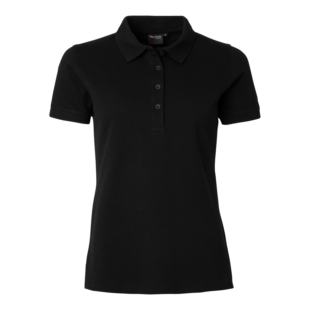 Top Swede Piké 189 dam Svart (001)