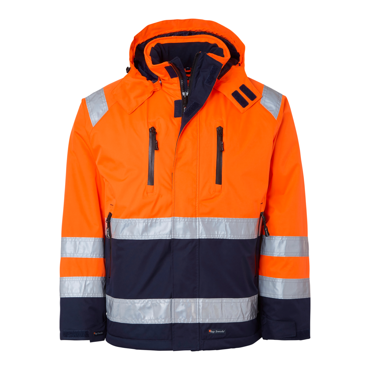 Top Swede Vinterjacka 122 Varselorange/Marinblå (991)