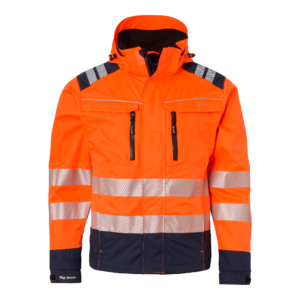 Top Swede Skaljacka 130 Varselorange/Marinblå (991)