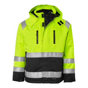 Top Swede Vinterjacka 131 Varselgul/Svart (982)
