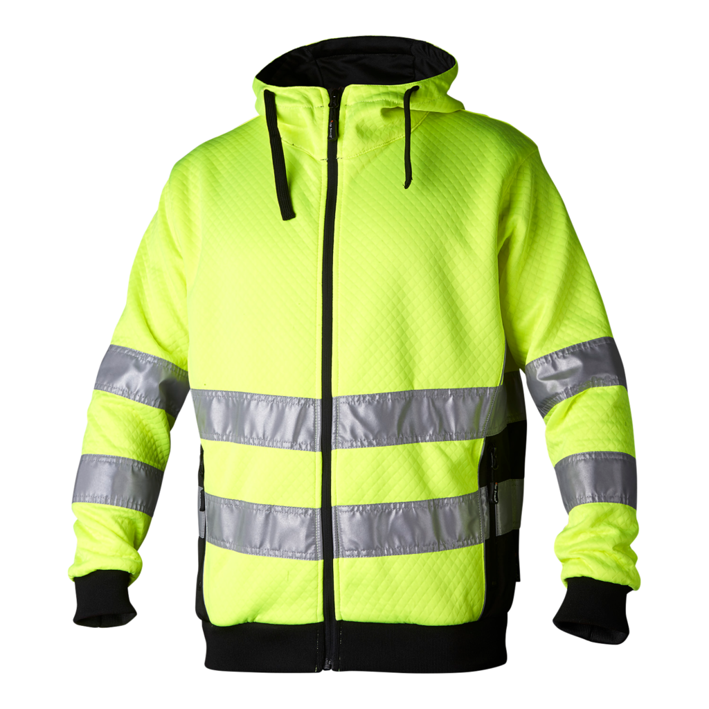 Top Swede Sweatshirt 133 Varselgul/Svart (982)