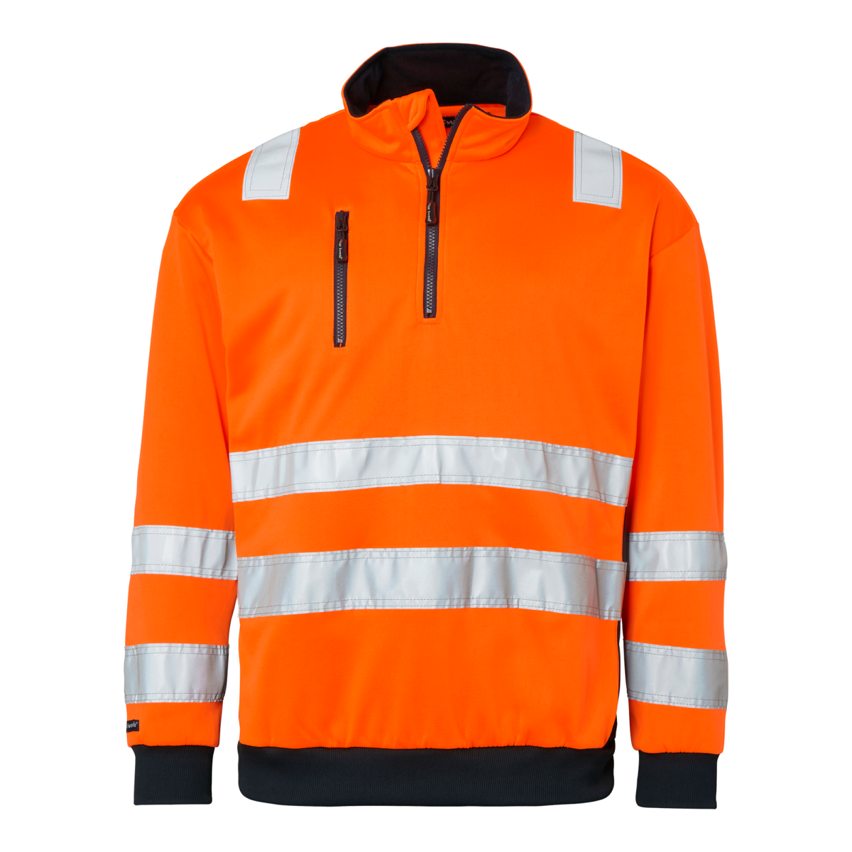 Top Swede Sweatshirt 136 Varselorange/Marinblå (991)