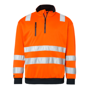 Top Swede Sweatshirt 136 Varselorange/Marinblå (991)
