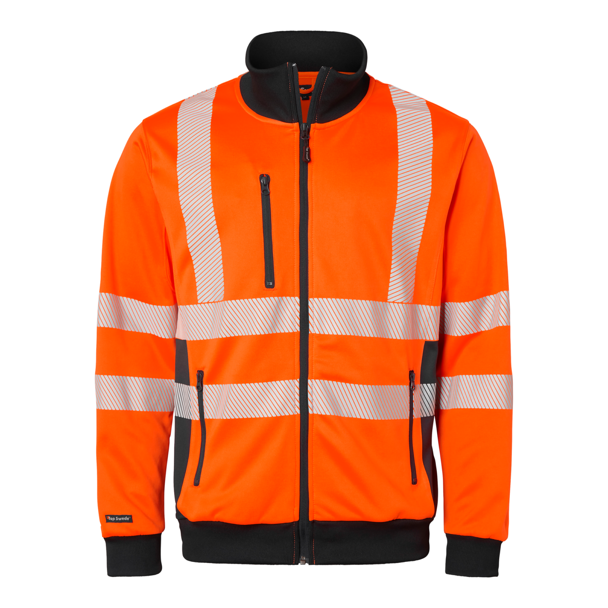 Top Swede Sweatshirt 1529 Varselorange/Marinblå (991)