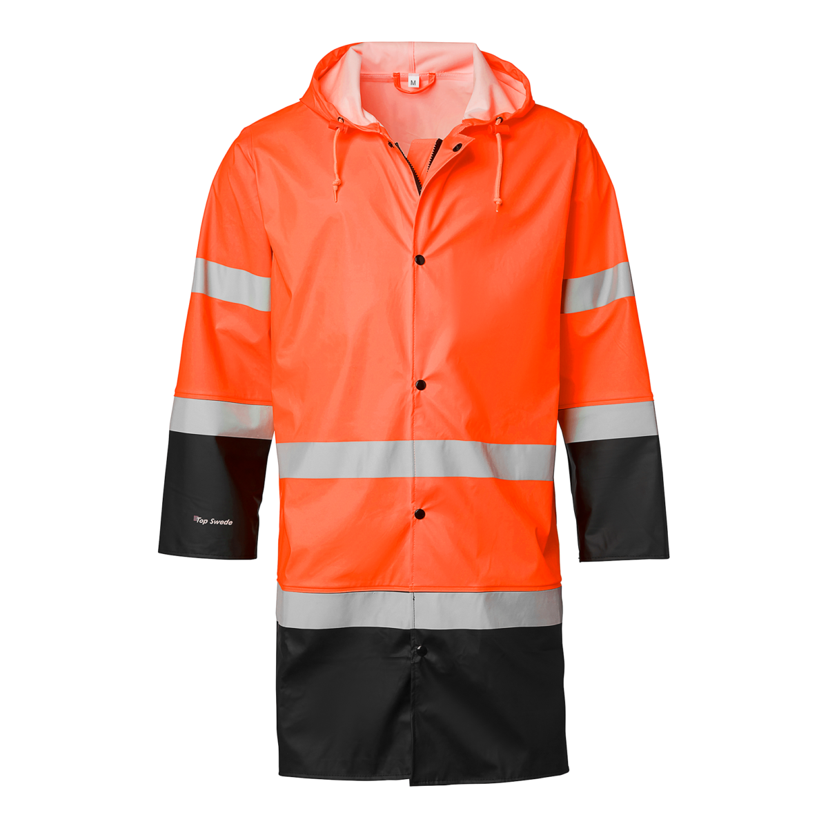 Top Swede Regnrock 181 varsel Varselorange/Svart (990)