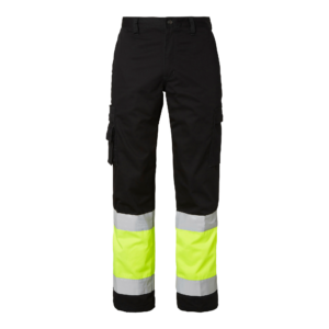 Top Swede Servicebyxa 2070 Svart/Varselgul (914)