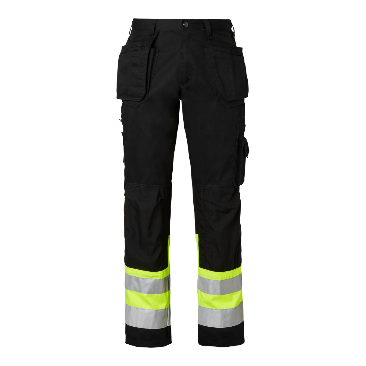 Top Swede Hantverksbyxa 2171 Svart/Varselgul (914)