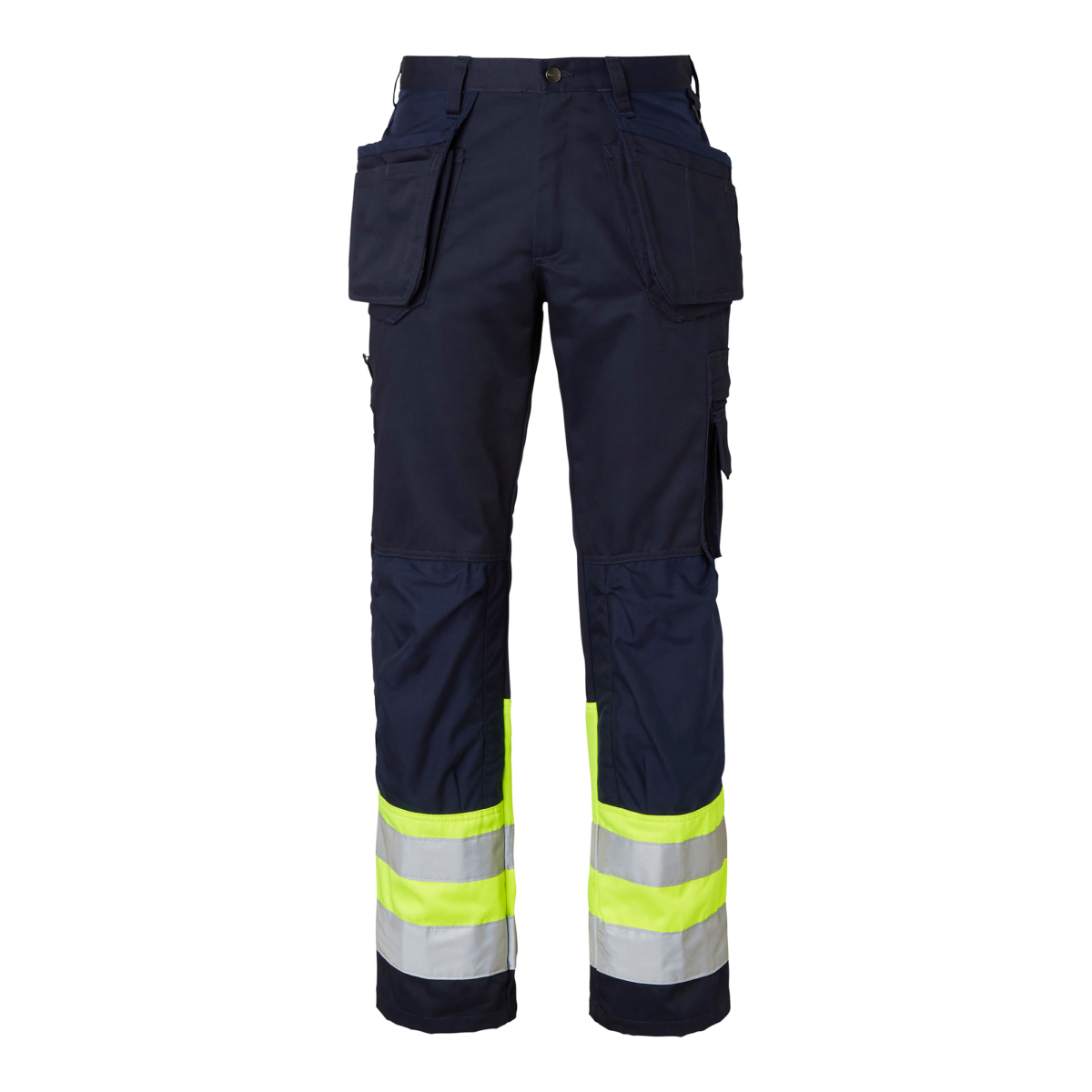 Top Swede Hantverksbyxa 2171 Marinblå/Varselgul (960)