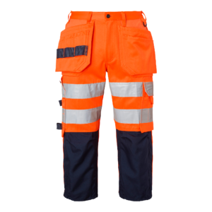 Top Swede Hantverksbyxa 3/4 218 Varselorange/Marinblå (991)