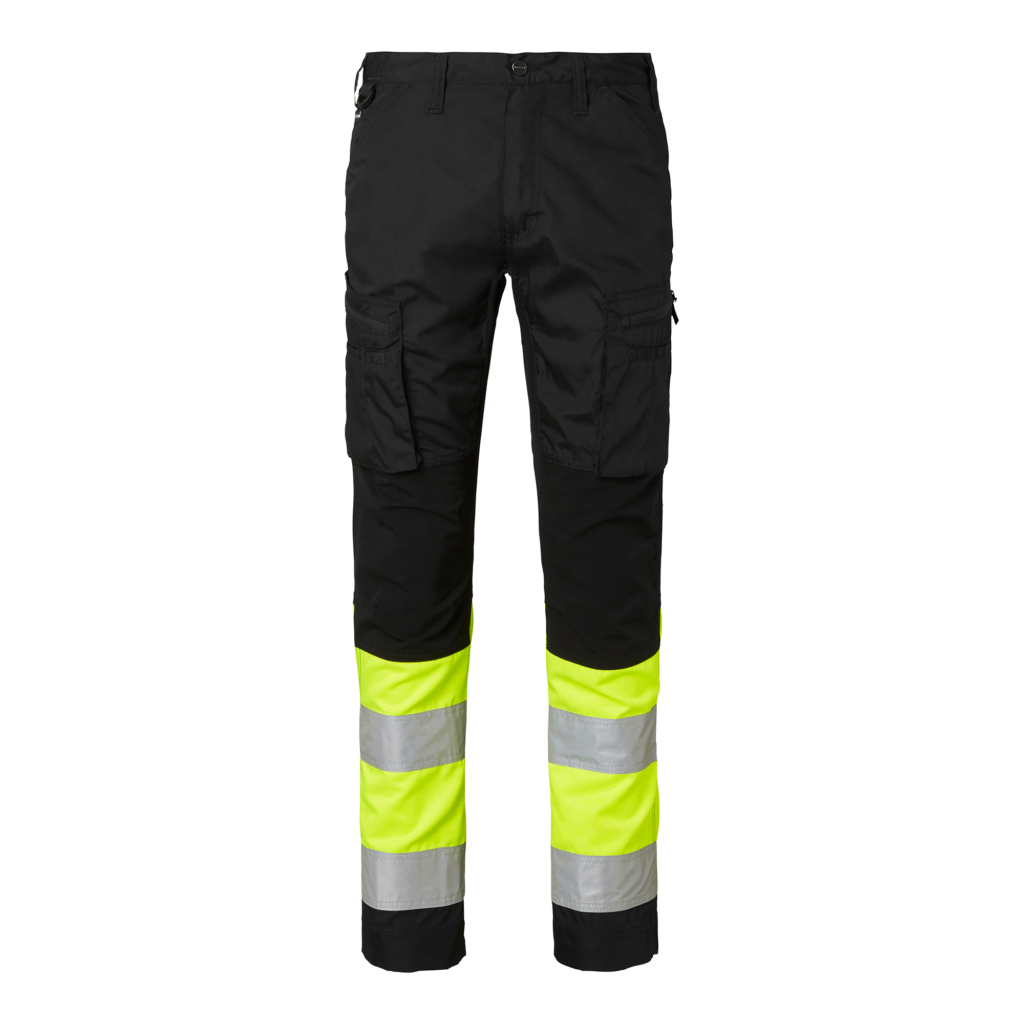 Top Swede Servicebyxa 220 Svart/Varselgul (914)