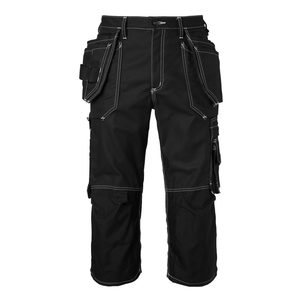Top Swede Hantverksbyxa 3/4 233 Svart (001)