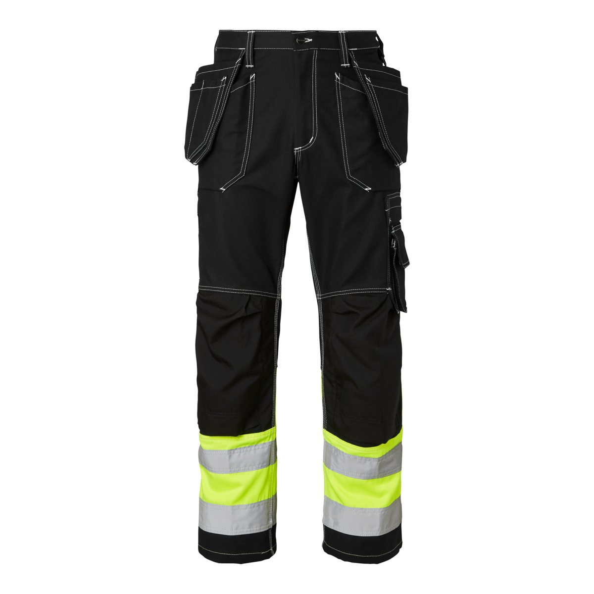 Top Swede Hantverksbyxa 2515 varsel Svart/Varselgul (914)