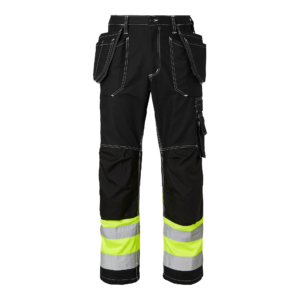 Top Swede Hantverksbyxa 2515 varsel Svart/Varselgul (914)