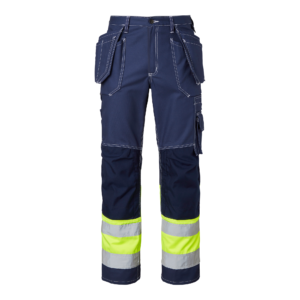 Top Swede Hantverksbyxa 2515 varsel Marinblå/Varselgul (960)