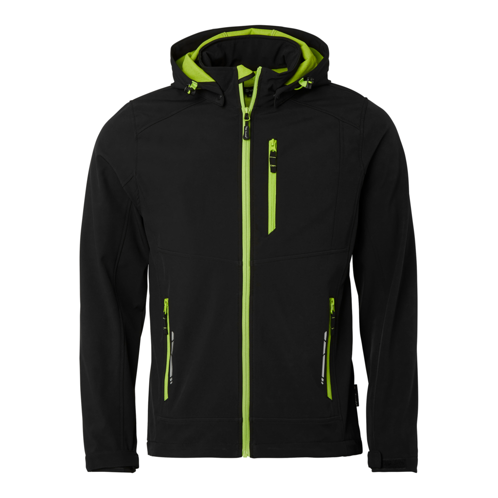 Top Swede Softshelljacka 351 Svart (001)