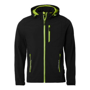 Top Swede Softshelljacka 351 Svart (001)