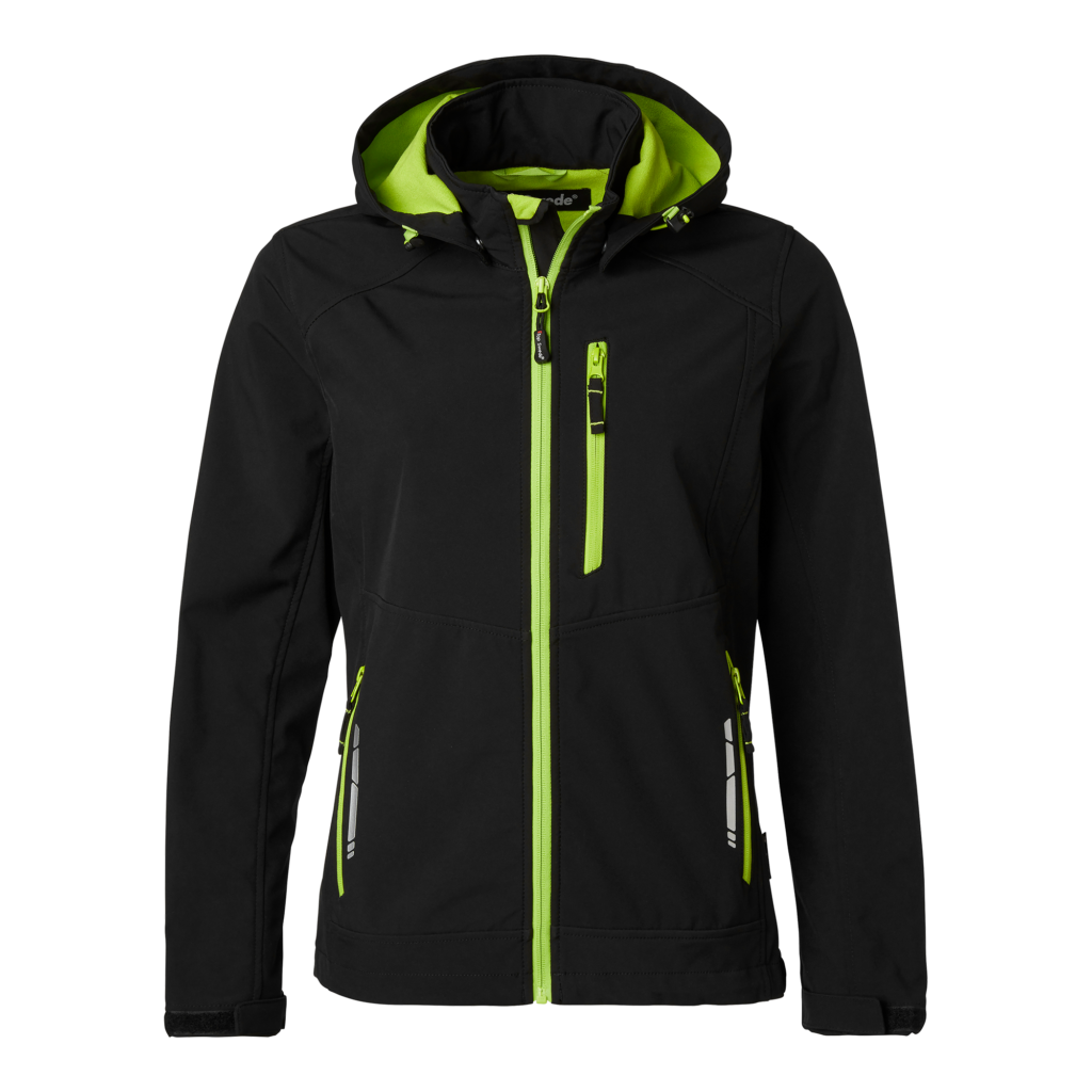 Top Swede Softshelljacka 352 dam Svart (001)